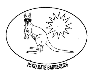 PATIO MATE BARBEQUES logo