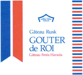 PATISSERIE CREATION GÂTEAU RUSK GOUTER DE ROI GÂTEAU FESTA HARADA logo