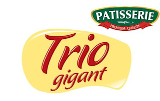 PATISSERIE PREMIUM QUALITY TRIO GIGANT logo