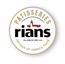 PATISSERIES RIANS - SINCE 1901 - ARTISAN OF FRENCH TASTE logo
