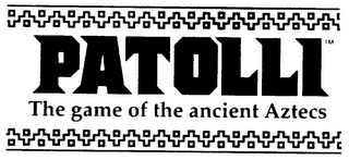 PATOLLI THE GAME OF THE ANCIENT AZTECS logo