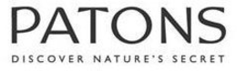PATON'S DISCOVER NATURE'S SECRET logo