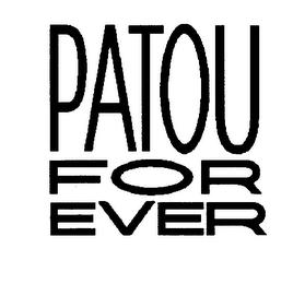 PATOU FOR EVER logo