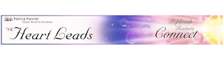 PATRICIA PARENTE MASTER TEACHER & PRACTITIONER THE HEART LEADS REPLENISH RESTORE CONNECT logo