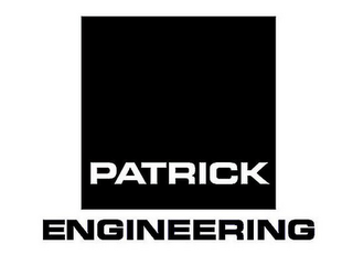 PATRICK ENGINEERING logo