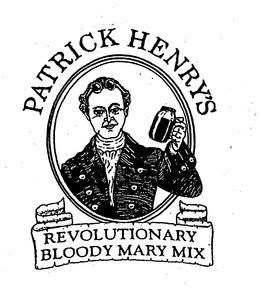 PATRICK HENRY'S REVOLUTIONARY BLOODY MARY MIX logo