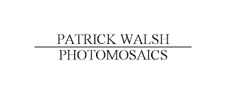 PATRICK WALSH PHOTOMOSAICS logo