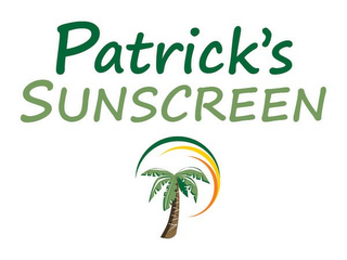 PATRICK'S SUNSCREEN logo