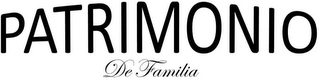 PATRIMONIO DE FAMILIA logo