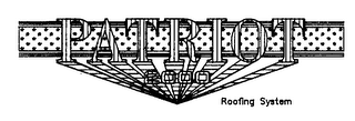 PATRIOT 2000 ROOFING SYSTEM logo