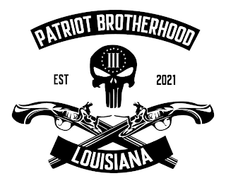 PATRIOT BROTHERHOOD EST 2021 LOUISIANA III logo
