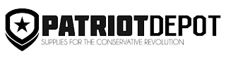 PATRIOT DEPOT SUPPLIES FOR THE CONSERVATIVE REVOLUTION logo
