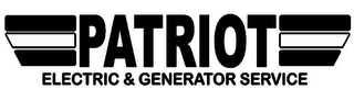 PATRIOT ELECTRIC & GENERATOR SERVICE logo