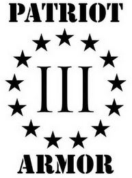 PATRIOT III ARMOR logo