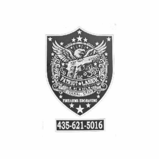 PATRIOT LASER LLC 07 FFL VERNAL, UTAH FIREARMS ENGRAVING 435-621-5016 logo