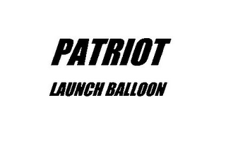 PATRIOT LAUNCH BALLOON logo
