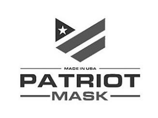 PATRIOT MASK MADE IN USA logo