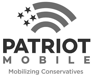 PATRIOT MOBILE MOBILIZING CONSERVATIVES logo