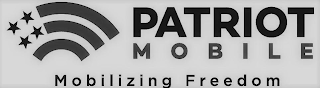 PATRIOT MOBILE MOBILIZING FREEDOM logo