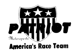 PATRIOT MOTORSPORTS AMERICA'S RACE TEAM logo