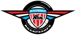 PATRIOT ROX ROXSPEEDFX logo