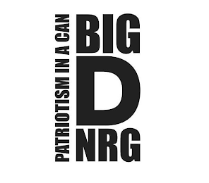 PATRIOTISM IN A CAN BIG D NRG logo