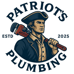 PATRIOT'S PLUMBING ESTD 2025 logo