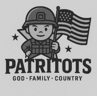 PATRITOTS GOD FAMILY COUNTRY logo