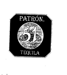 PATRON. 51 TEQUILA logo