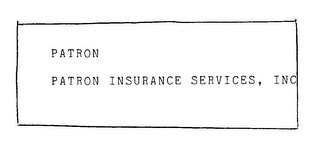 PATRON PATRON INSURANCE SERVICES, INC logo