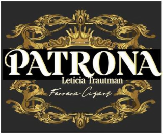 PATRONA, LETICIA TRAUTMAN, FERRERA CIGARS logo