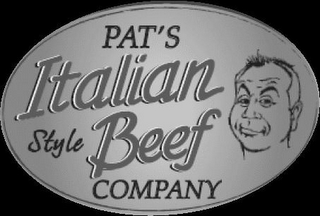 PAT'S ITALIAN STYLE BEEF COMPANY logo