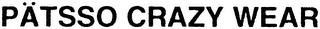PATSSO CRAZY WEAR logo