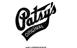PATSY'S ORIGINAL logo