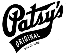 PATSY'S ORIGINAL SINCE 1903 logo