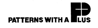 PATTERNS WITH A PLUS logo