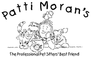 PATTI MORAN'S THE PROFESSIONAL PET SITTERS' BEST FRIEND logo