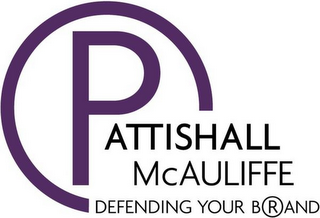 PATTISHALL MCAULIFFE DEFENDING YOUR BRAND logo
