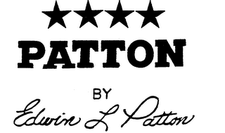 PATTON BY EDWIN L. PATTON logo