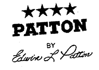 PATTON BY EDWIN L PATTON logo