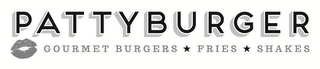 PATTYBURGER GOURMET BURGERS FRIES SHAKES logo