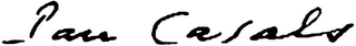 PAU CASALS logo