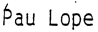 PAU LOPE logo