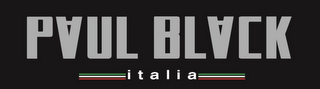 PAUL BLACK ITALIA logo