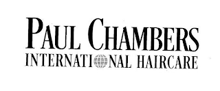 PAUL CHAMBERS INTERNATIONAL HAIR CARE logo