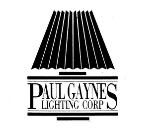 PAUL GAYNES LIGHTING CORP. logo