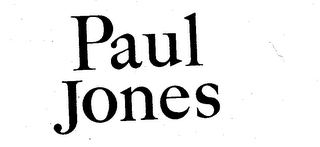 PAUL JONES logo