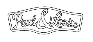 PAUL & LOUISE logo