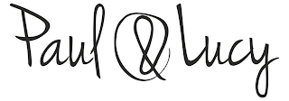PAUL & LUCY logo