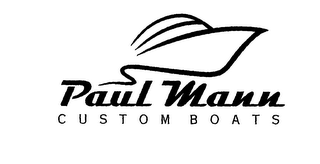 PAUL MANN CUSTOM BOATS logo